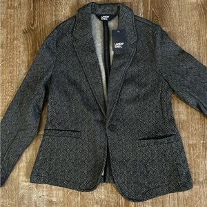 Lands’ End Women's Sweater Fleece Blazer Jacket - The Blazer